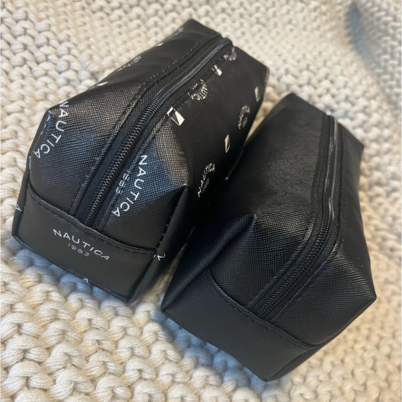 Nautica Cosmetic Makeup Pencil Brush bag NEW - Picture 9 of 10